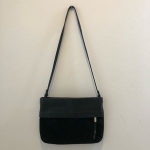Banana Republic Leather and Suede Crossbody Bag